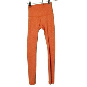 Lululemon Align Leggings‎ 25" Orange High Rise Yoga Pants Athletic Activewear